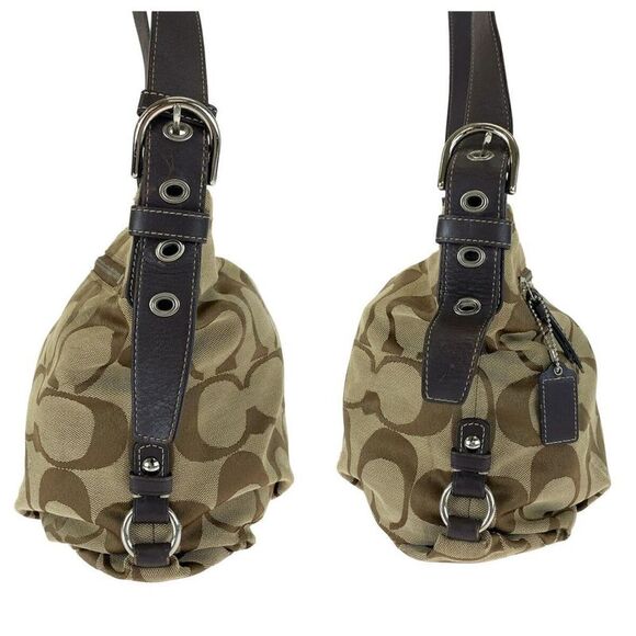 Pre Loved coach Signature Canvas Handbag Women brown | brown Crossbody Bags - Picture 8 of 8